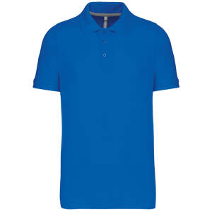 Herren Piqué Polo, XL, light royal blue