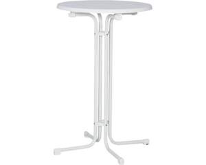 Stehtisch Partytisch 70cm klappbar weiß